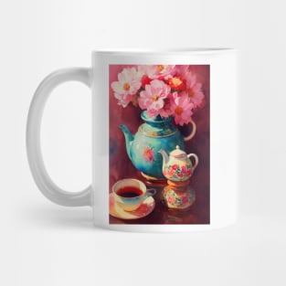 Watercolor teapot Mug